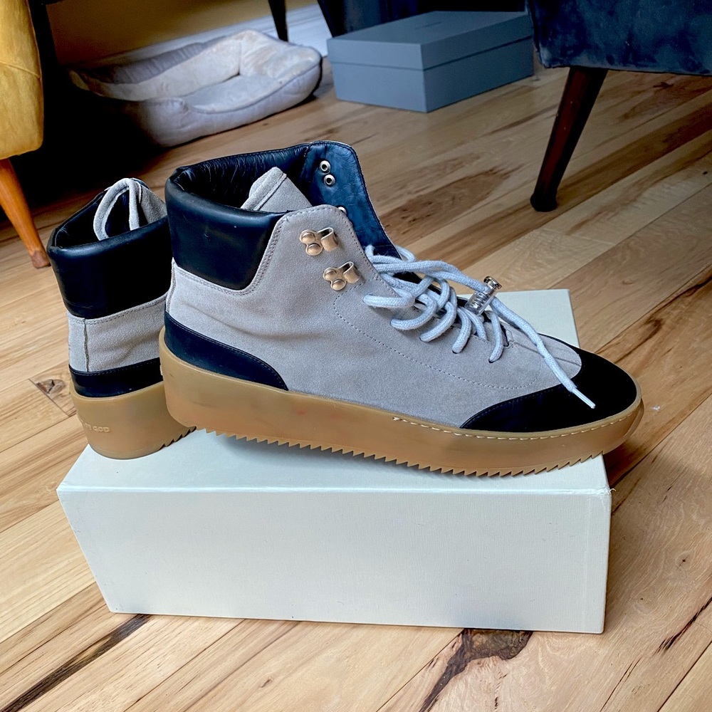 Fear Of God leather hiking boots